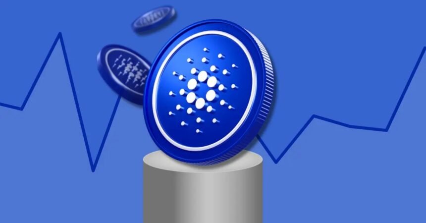 cardano blue background