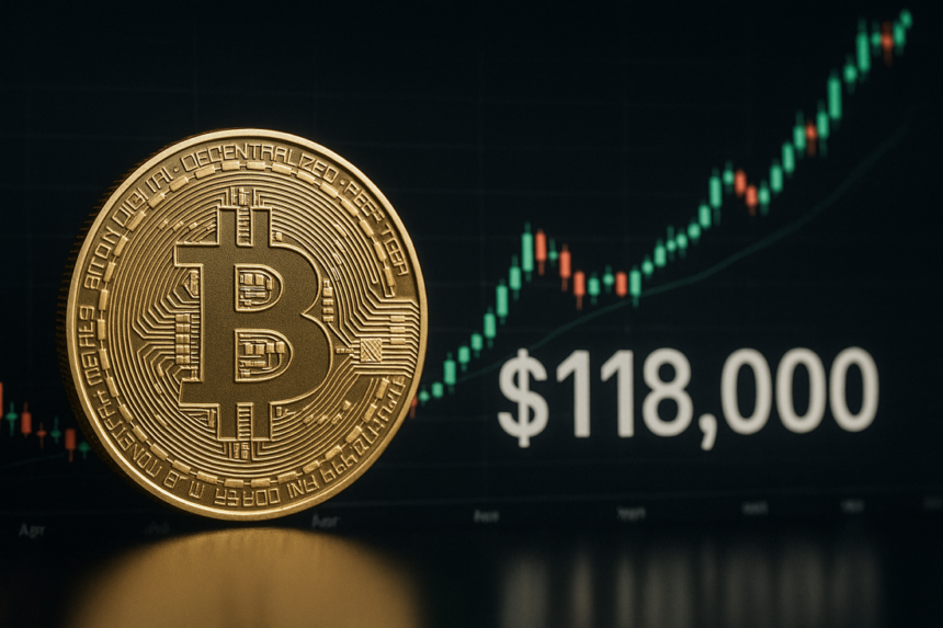 USD 118,000 will be a key price for Bitcoin