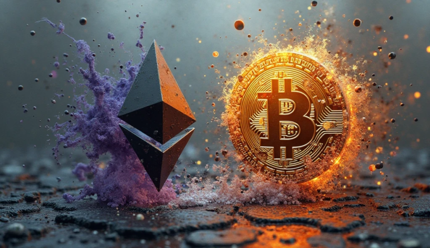 Ethereum's volatility about Bitcoin reaches a maximum of 5 years