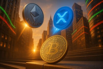 Ethereum and XRP steals spotlight in daily gains after Bitcoin reclaimed $106k