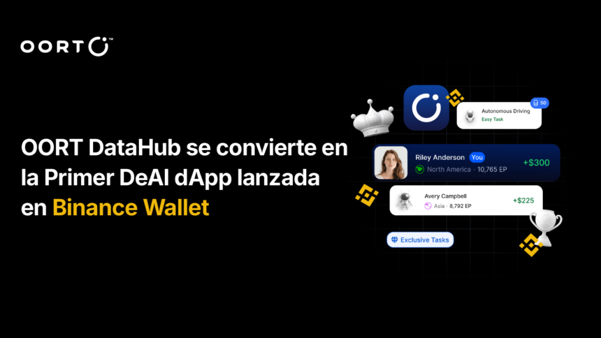 Oort datahub with integra and binance wallet