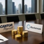 Cantor Fitzgerald SPAC nears $4B deal with Blockstream’s Adam Back to amass 30,000 Bitcoin