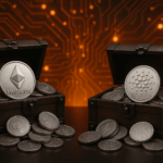 30% and 60% of the entire eth of Ethereum and Cardano Ada lies in Staking