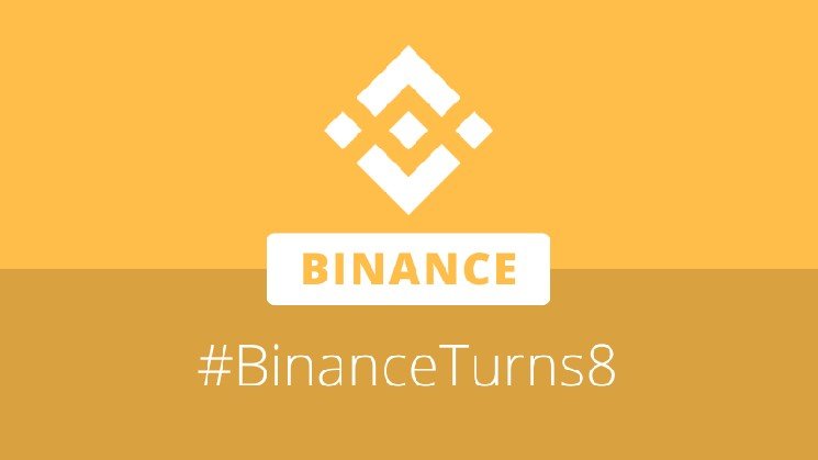 Neo participates in #BinanceTurns8 celebration featuring over US $2.8 million in rewards