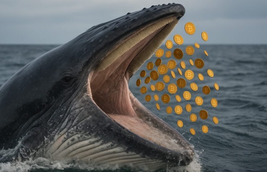 Whales buy 16,000 bitcoin during the recent fall