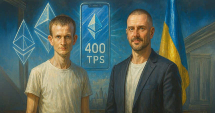 400 TPS and “Ethereum on your phone”: Vitalik Buterin & Tomasz K. Stańczak dropped big news at ETHKyiv 2025