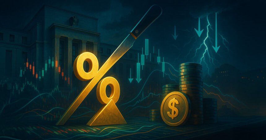 Bitcoin volatility spikes as FOMC confirms 25 basis-point rate cut for September