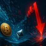 Bitcoin and Ethereum sharp plunge causes record $1.7 billion liquidation to start week