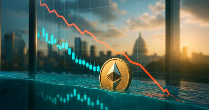 Ethereum briefly dips below $4,000 sparking $183 million losses for traders