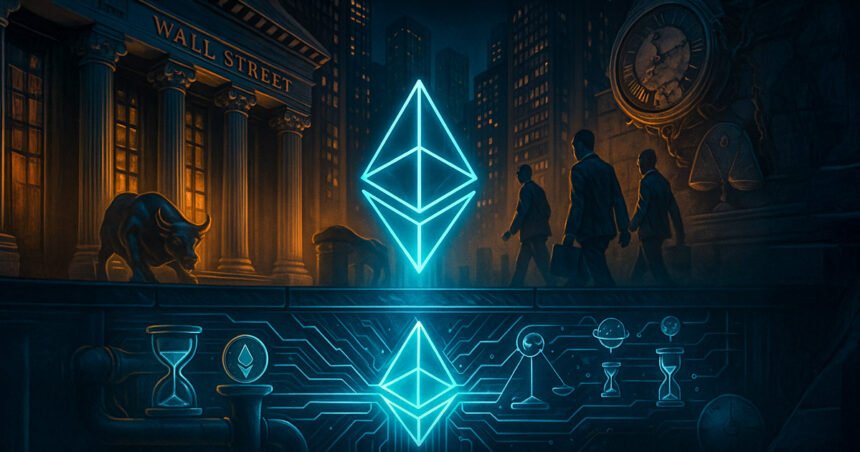 Ethereum positioned to replace Wall Street infrastructure, yet remains undervalued by investors