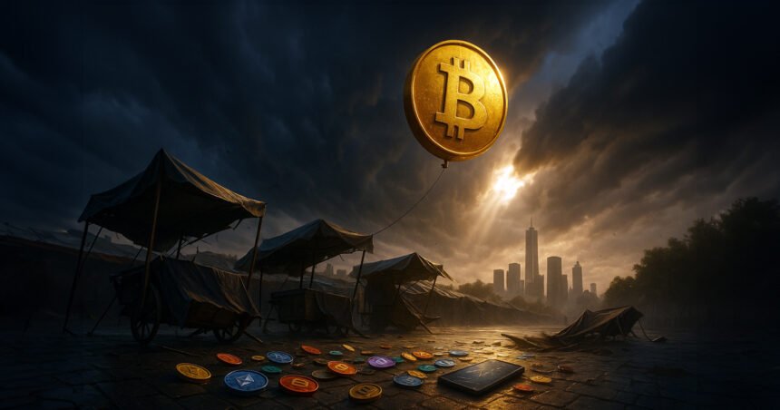 How retail altcoin traders lost $800 billion betting against Bitcoin