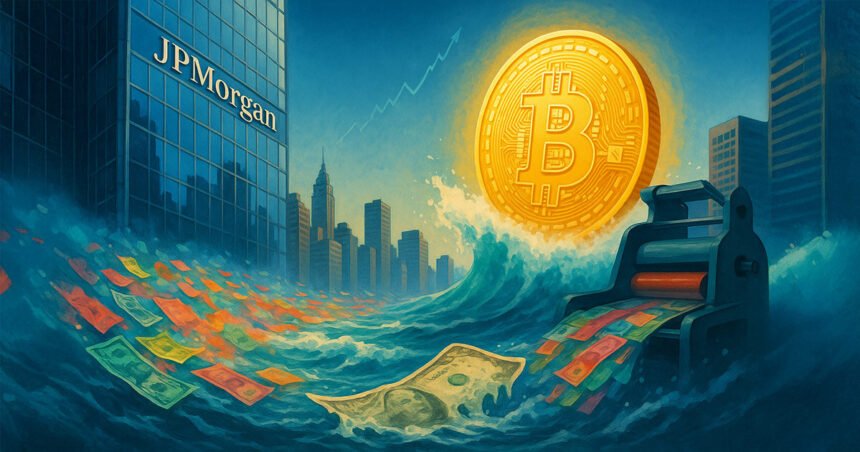 Why JPMorgan is calling Bitcoin the “debasement trade”