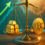 Why the price of gold is rising while Bitcoin is struggling