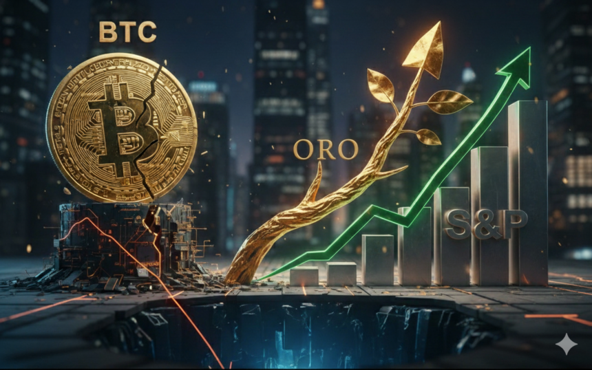 Bitcoin Misses 2025 Gains as Gold, S&P 500 Still Up Bitcoin Falls in 2025 as Gold, S&P Rise